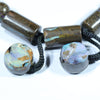 Australian Boulder Opal Matrix Bracelet 18.5cm Code BR695