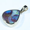 10k Gold - Natural Australian Solid Queensland Boulder Opal