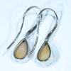 Australian Boulder Opal Silver Earring (11mm x 8mm) Code - V18