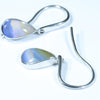 Australian Boulder Opal Silver Earring (12mm x 7mm) Code - V16