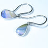 Australian Boulder Opal Silver Earring (12mm x 7mm) Code - V16