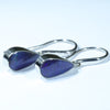 Australian Boulder Opal Silver Earring (14mm x 7mm) Code - SS639