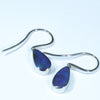 Australian Boulder Opal Silver Earring (14mm x 7mm) Code - SS639