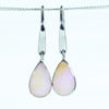 Natural Australian Boulder Opal Silver Drop Earrings - Australian Opal Shop
