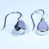 Australian Boulder Opal Silver Earring (11.5mm x 7mm) Code - V005