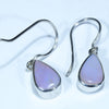 Australian Boulder Opal Silver Earring (11.5mm x 7mm) Code - V005