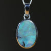 Silver Opal Pendant - Australian Opal Shop- 186 Brisbane Rd, Gold Coast
