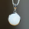Silver White Opal Pendant - Australian Opal Shop - 186 Brisbane Rd - Gold Coast