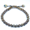 Natural Australian Boulder Opal Matrix Adjustable Bracelet