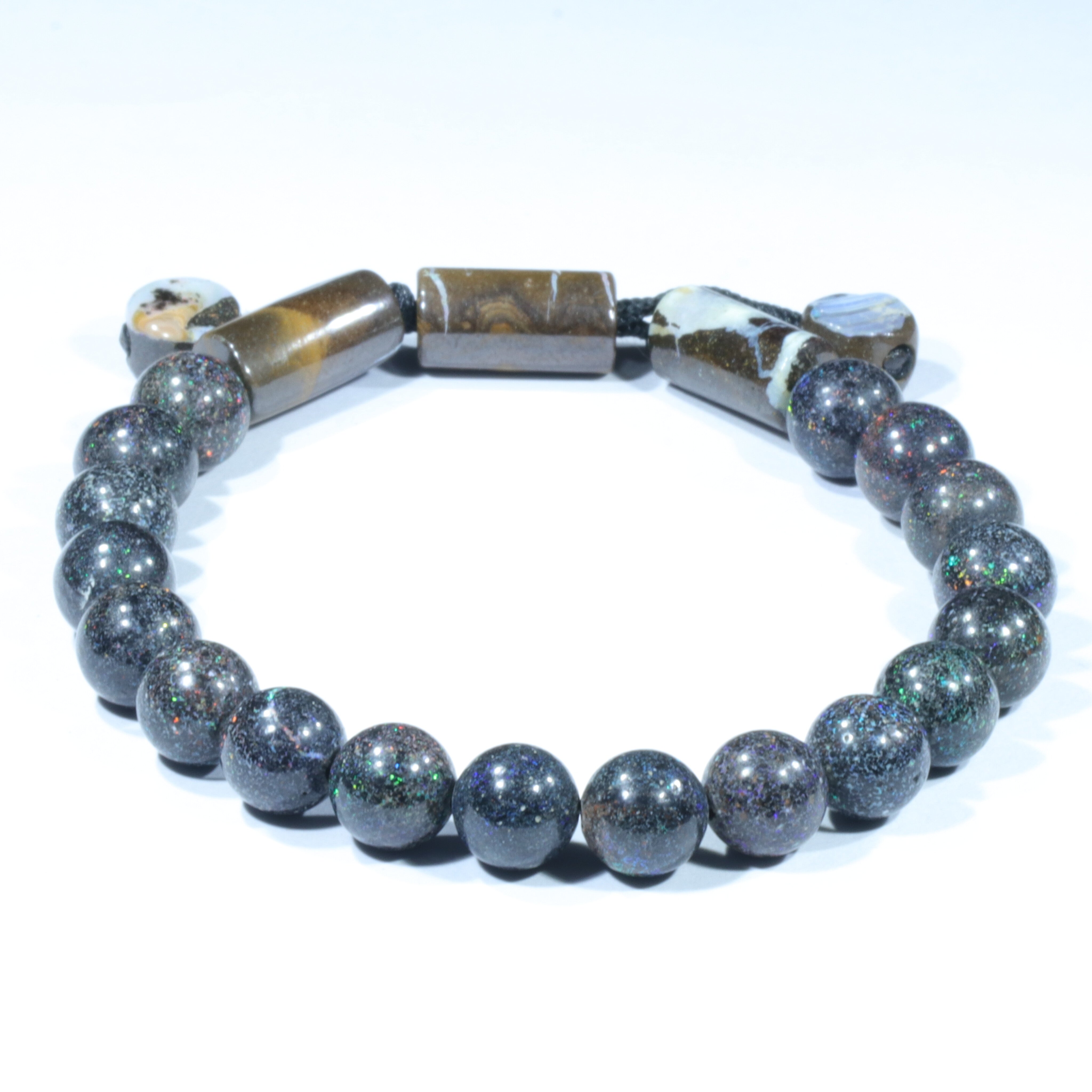 Australian Sandstone Opal Matrix Bracelet 16.5cm Code K05