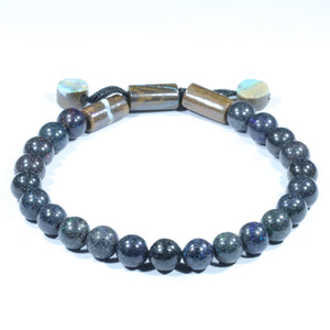 Natural Queensland Fairy Opal Adjustable Bead Bracelet - Australian Opal Shop