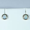 Coober Pedy Crystal Opal Gold Earrings (3x 3mm) Code EE7ZJ