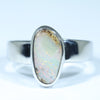 Silver Opal Ring - Australian Opal Shop - 186 Brisbane Rd - Gold Coast