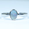 Silver Opal Ring - Australian Opal Shop - 186 Brisbane Rd - Gold Coast