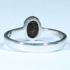 Australian Solid Boulder Opal Silver Ring - Size 9.5 Code CC453