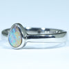 Sterling Silver - Solid Queensland Bouder Opal