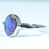 Silver Opal Ring - Australian Opal Shop - 186 Brisbane Rd - Gold Coast