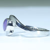Australian Solid Boulder Opal Silver Ring - Size 7 Code CC515