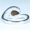 Australian Solid Boulder Opal Silver Ring - Size 7 Code CC515