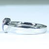 Australian Solid Boulder Opal Silver Ring - Size 7.25 Code CC548