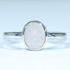 Silver Opal Ring - Australian Opal Shop - 186 Brisbane Rd - Gold Coast