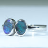 Silver Opal Ring - Australian Opal Shop - 186 Brisbane Rd - Gold Coast