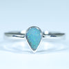 Natural Australian Boulder Opal Silver Ring - Australian Opal Shop - Gold Coast