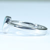 Australian Solid Boulder Opal Silver Ring - Size 5.75 Code CC481