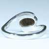 Australian Solid Boulder Opal Silver Ring - Size 8 Code CC506