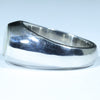Natural Boulder Opal Mens Silver Ring - Size 8.75 Code - MR26