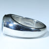 Natural Boulder Opal Matrix Mens Silver Ring - Size 9.25 Code - MR01