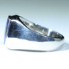 Natural Boulder Opal Matrix Mens Silver Ring - Size 11 Code - MR13
