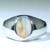 Silver Opal Men's Ring - Australian Opal Shop - 186 Brisbane Rd - Gold Coast