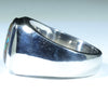 Natural Boulder Opal Matrix Mens Silver Ring - Size 10.5 Code - MR24