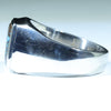 Natural Boulder Opal Matrix Mens Silver Ring - Size 11.75 Code - MR09