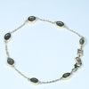 Australian Boulder Opal Gold Bracelet 19.5cm Code ABJ3