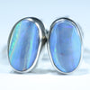 Silver Opal Studs - Australian Opal Shop - 186 Brisbane Rd - Gold Coast