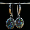 Silver Opal Earrings - Australian Opal Shop - 186 Brisbane Rd - Gold Coast