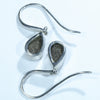 Australian Boulder Opal Silver Earring (10mm x 6mm) Code - V48