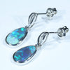 Sterling Silver - Solid Lightning Ridge Crystal Opal