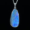 White Gold Opal Pendant - Australian Opal Shop - 186 Brisbane Rd - Gold Coast