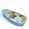 Natural Australian Boulder Opal Pendant (29.5mm Length x 12.5mm Width) Code - K13