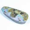 Natural Australian Boulder Opal Pendant (29.5mm Length x 12.5mm Width) Code - K13
