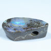 Natural Australian Boulder Opal Pendant  (21mm Length x 11mm Width) Code - K09