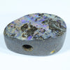 Natural Australian Boulder Opal  Pendant  (20mm Length x 13.5mm Width) Code - K10