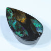 Natural Australian Boulder Opal Pendant  (18.5mm Length x 11.5mm  Width) Code - K21