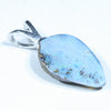 Australian Boulder Opal Silver Pendant with Silver Chain (16mm x 10mm) Code - Y208