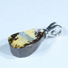 Australian Boulder Opal Silver Pendant with Silver Chain (12.5mm x 8mm) Code - Y210