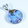 Sterling Silver - Solid Queensland Boulder Opal