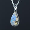 Silver Opal Pendant - Australian Opal Shop - 186 Brisbane Rd - Gold Coast